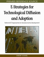 Cover of: Estrategies For Technological Diffusion And Adoption National Ict Approaches For Socioeconomic Development