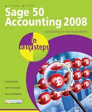 Cover of: Sage 50 Accounting 2008 In Easy Steps