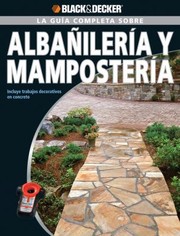 La Gua Completa Sobre Albailera Y Mampostera Incluye Trabajos Decorativos De Concreto by Edgar Rojas