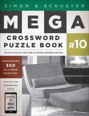 Cover of: Simon  Schuster Mega Crossword Puzzle Book 10