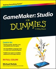 Cover of: Gamemaker Studio For Dummies