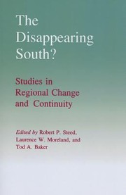 Cover of: The Disappearing South