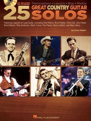 Cover of: 25 Great Country Guitar Solos Transcriptions Lessons Bios Photos