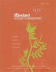 Cover of: New International Version Standard Lesson Commentary 20102011