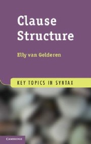 Cover of: Clause Structure by 