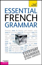 Cover of: Essential French Grammar