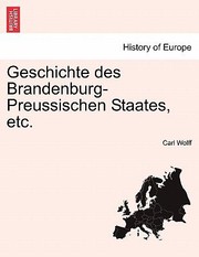 Cover of: Geschichte Des BrandenburgPreussischen Staates Etc