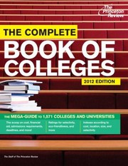 Cover of: The Complete Book Of Colleges