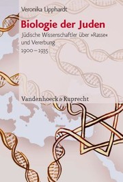 Cover of: Biologie Der Juden by Veronika Lipphardt