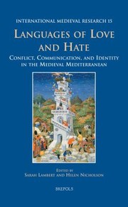 Cover of: Languages Of Love And Hate Conflict