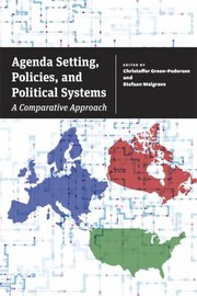 Cover of: Agenda Setting Policies And Political Systems A Comparative Approach by 