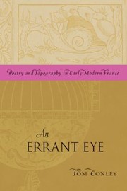 Cover of: An Errant Eye Poetry And Topography In Early Modern France