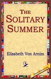 Cover of: The Solitary Summer