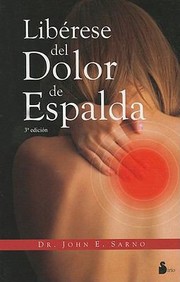 Cover of: Librese Del Dolor De Espalda by 
