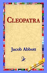 Cover of: Cleopatra by Jacob Abbott