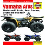 Cover of: Yamaha Timberwolf Bruin Bear Tracker 350er And Big Bear Atv Service And Repair Manual by 