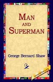 Cover of: Man And Superman by George Bernard Shaw