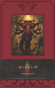 Diablo Burning Hells Blank Journal Large by Blizzard Entertainment