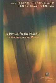 Cover of A Passion For The Possible Thinking With Paul Ricoeur