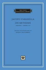Cover of: On Methods by 