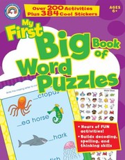 Cover of: My First Big Book Of Word Puzzles