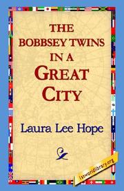 Cover of: The Bobbsey Twins in a Great City