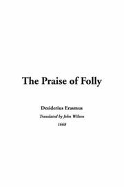 Cover of: Praise of Folly by Desiderius Erasmus