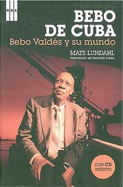 Cover of: Bebo Valds Y Su Mundo