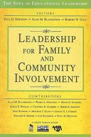 Cover of: Leadership For Family And Community Involvement by Robert W. Cole