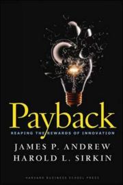 Cover of: Payback by James P. Andrew, Harold L. Sirkin, John Butman