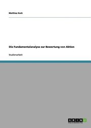 Cover of: Die Fundamentalanalyse Zur Bewertung Von Aktien
