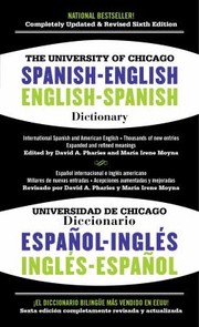Cover of: The University of Chicago Spanish-English Dictionary: Diccionario Universidad de Chicago Inglés-Español
