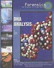 Cover of: DNA analysis | William Hunter