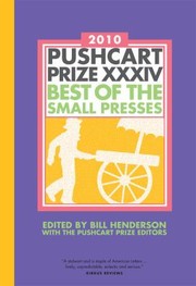 Cover of: Pushcart Prize Xxxiv 2010 Best Of The Small Presses