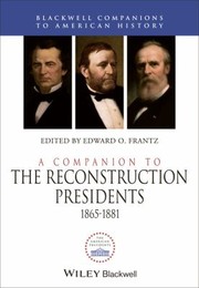 Cover of: Companion To Reconstruction Presidents by 