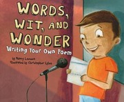 Cover of: Words Wit And Wonder Writing Your Own Poem