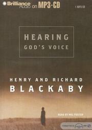 Cover of Hearing God's Voice