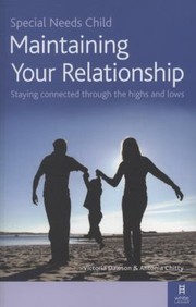 Cover of: Special Needs Child Maintaining Your Relationship by 