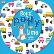 Boys' potty time with special reward STICKERS by Dawn Sirett