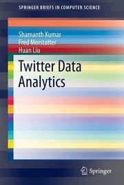 Cover of: Twitter Data Analytics by 