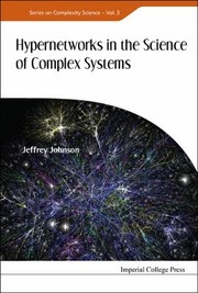 Cover of: Hypernetworks In The Science Of Complex Systems