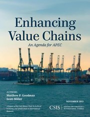 Cover of: Enhancing Value Chains An Agenda For Apec by 