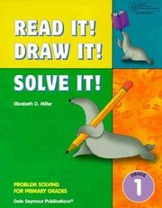 Cover of: Read It Draw It Solve It Problem Solving For Primary Grades Teacher Resource Book