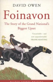 Cover of: Foinavon The Story Of The Grand Nationals Biggest Upset