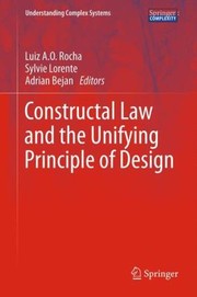 Cover of: Constructal Law And The Unifying Principle Of Design