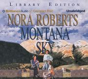 Cover of: Montana Sky by Nora Roberts
