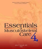 Cover of: Essentials Of Musculoskeletal Care by 