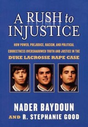 Cover of: A Rush to Injustice