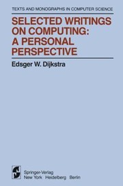 Cover of: Selected Writings On Computing A Personal Perspective