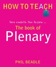Cover of: The Book Of Plenary Here Endeth The Lesson